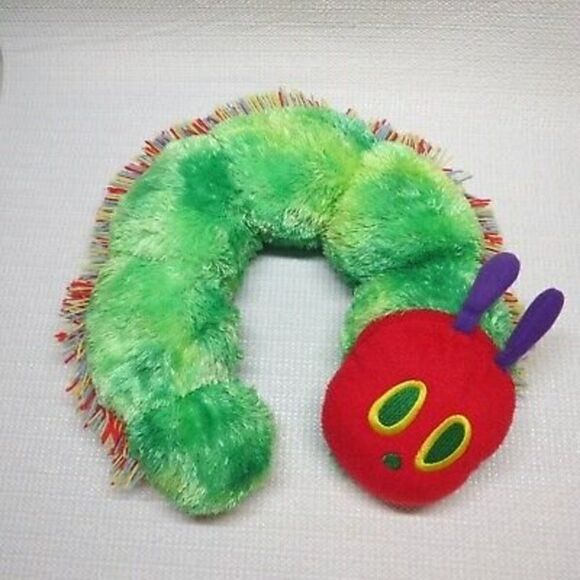 The World of Eric Carle Travel Neck Support Pillow Very Hungry Caterpillar - Picture 2 of 8